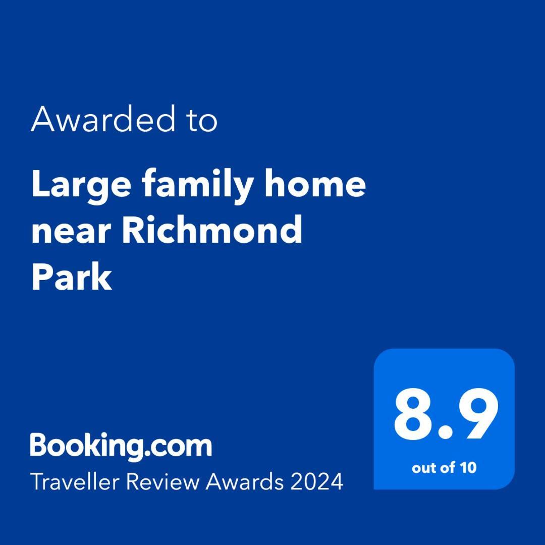 Large Family Home Near Richmond Park New Malden Exteriör bild